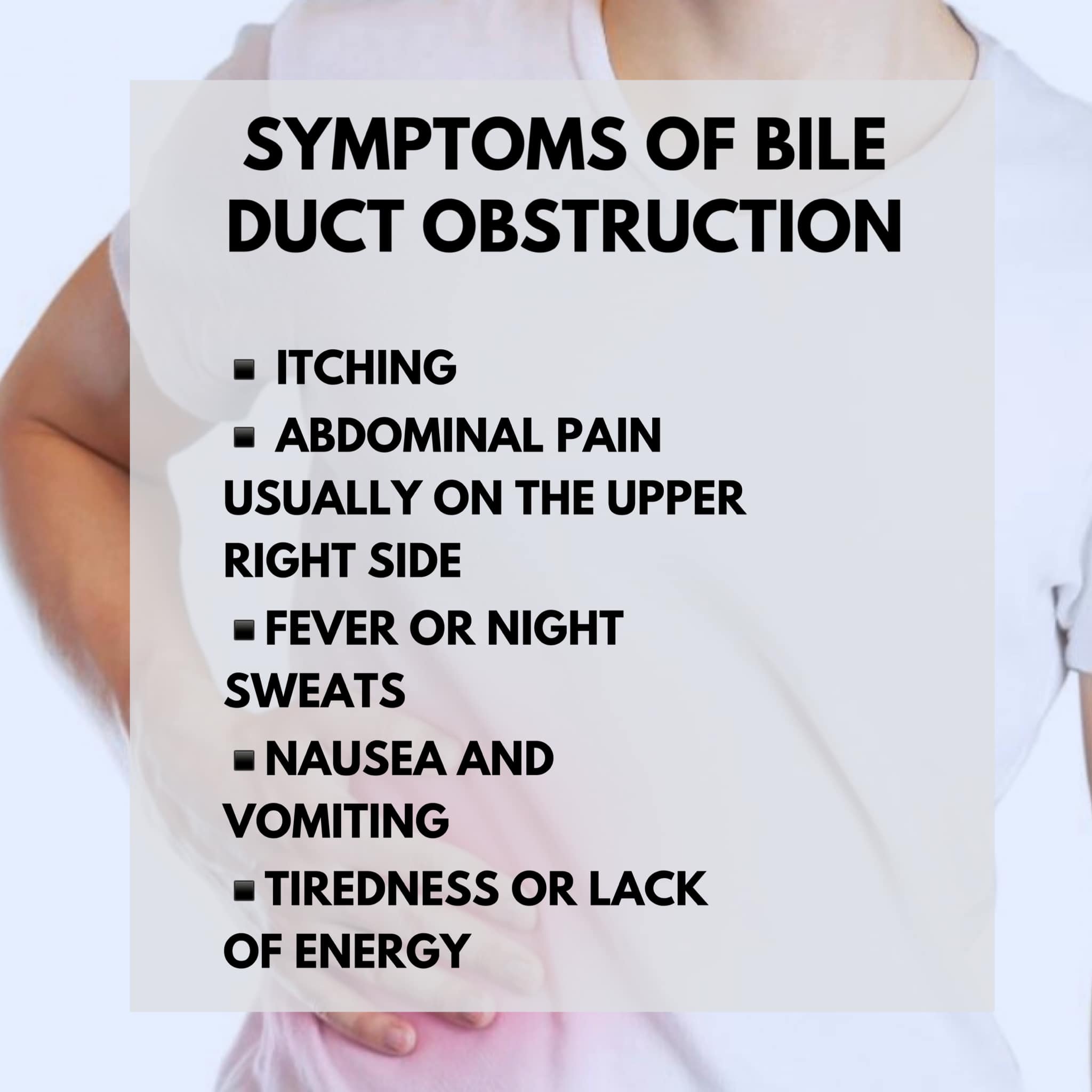 Bile Duct Obstruction