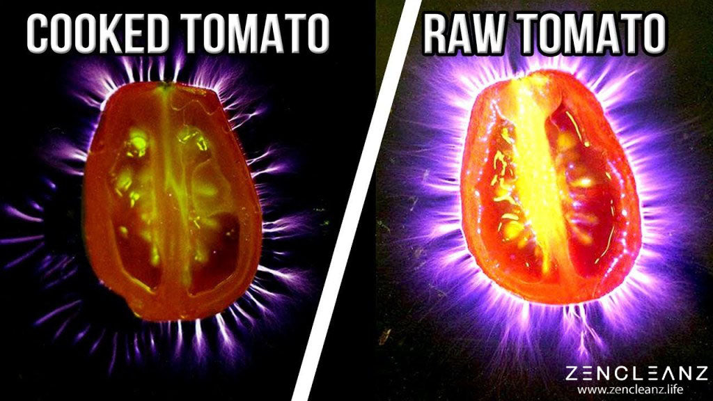 The Difference Between these 2 Tomatoes is that One Has more Enzymes!